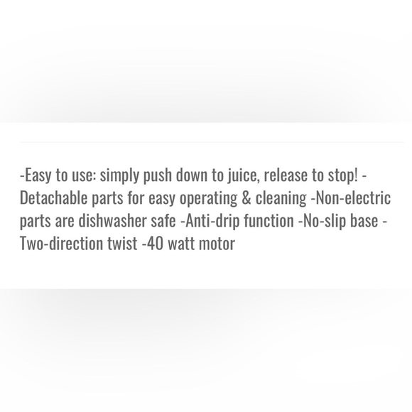 NIB ECO+CHEF CITRUS JUICER - Picture 5 of 5